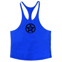 Muscleguys Mens Fitness Bodybuilding Graphic Design Y Back Summer Fashion Casual Bodybuilding Sleeveless Shirt - details 3