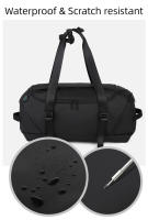 Bolsa de lona de viaje para gimnasio con bolsillo para zapatos, bolsos de hombro para entrenamiento deportivo al aire libre, Yoga, almacenamiento grande, mochila de viaje de negocios para ordenador portátil - details 1
