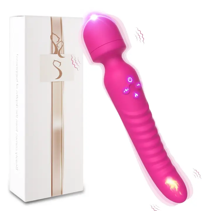 Varita Mágica de Placer para Mujer Vibrador G-spot AV Estimulador de Clítoris Masajeador de Vagina - 1