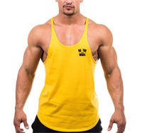 Gym Fitness Sport Cotton Breathable Tank Tops Men Sleeveless Tank Bodybuilding Workout Casual Clothing Undershirt Stringer Vest - details 8