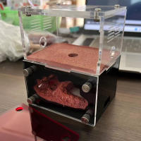 Granja de hormigas acrílica, nido de hormiga de hormigón, casa de cría de insectos con torre de agua hidratante, accesorios de taller de hormiguero - details 9