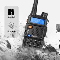 Baofeng-walkie-talkie UV 5R de doble banda, 5W, 8W, Radio bidireccional, Vhf, Uhf, Radio FM, transceptor de mano para caza, 16KM - details 13