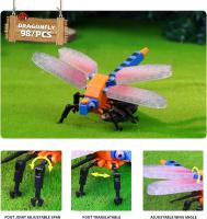 Insect Battle Simulation Bee Mantis Building Blocks Toys Children's Brain Game Puzzle Toy of Improve Boys and Girls' Attention - details 3