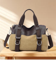 Bolso de hombro tipo bandolera de lona para gimnasio, correa ajustable, bolso de viaje deportivo de corta distancia, bolso de mano de gran capacidad - details 0