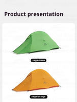Naturehike-tienda de campaña ultraligera para 1-2 personas, mochila de viaje al aire libre, 210T - details 15
