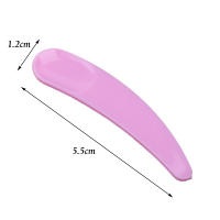 Mini espátula cosmética para mascarilla Facial, palos para mezclar, cuchara curva desechable, crema para ojos, cuchara de maquillaje, accesorios de herramientas de belleza, 100 Uds. - details 2