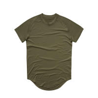 Camiseta de Malla de Verano de Secado Rápido Manga Raglan Poliéster Moda Casual Deportiva para Hombres - details 13
