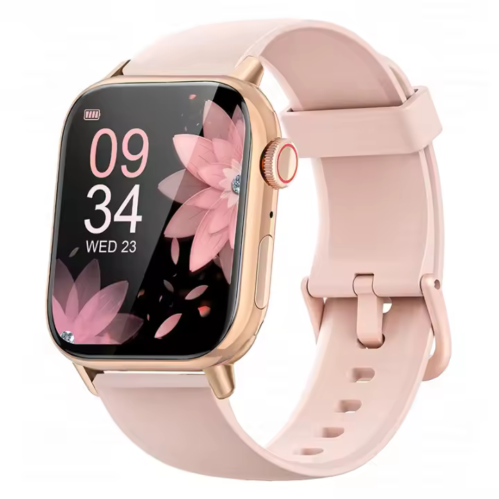 Reloj inteligente NFC 2025 con función de llamada HD, más de 120 modos deportivos para Xiaomi iOS, regalo para mujer, monitor de frecuencia cardíaca y presión arterial, reloj inteligente para damas. - 1