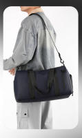 1 bolsa de deportes nueva, bolsa de fitness para natación con separación en seco y húmedo, bolso de viaje de gran capacidad para hombres y mujeres, bolsa de almacenamiento multifuncional para almacenamiento de zapatos independiente - details 16