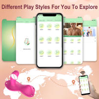 Vibrador Clitorial para Parejas Juguete Sexual Adulto Controlado por APP Vibrador G-spot Anal Penis - details 0