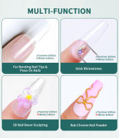 Nailpop Soft Nail Tips Gel EDICIÓN VERANO INVIERNO con Fórmula de Vitamina E para Uñas Postizas Fijación Fuerte y Uñas Hermosas 20g - details 5