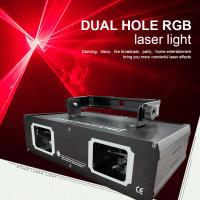 Proyector láser de escáner de línea de haz RGB de doble lente para discoteca, lámpara DMX512, adecuado para discoteca, DJ, fiesta, boda, bar, luz de escenario - details 0