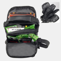 Bolsa de pecho de pesca grande para hombre, organizador de señuelos de aparejos de pescado, bolsa de almacenamiento, bolsos de hombro impermeables multinivel para deportes al aire libre # Col - details 3