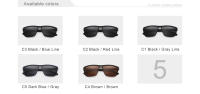 KINGSEVEN-gafas de sol polarizadas antideslizantes para hombre y mujer, protección ocular para conducir, UV400, TR90, de alta calidad, nuevo diseño - details 1