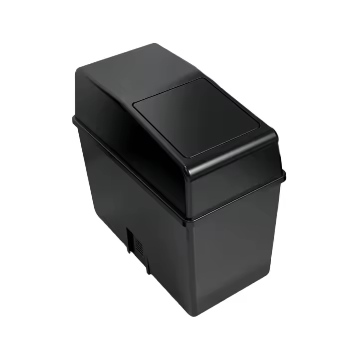 Cubo de Basura para Coche de Viaje con Tapa Almacenamiento Trasero e Inferior en Camilla Frontal y Trasera - 1