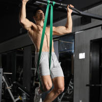 Bandas de resistencia para ejercicio, entrenamiento elástico, banda de goma de fuerza, Pilates, gimnasio, equipo de Fitness, expansor de entrenamiento - details 6