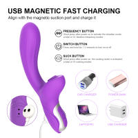 Estimulador de Clitoris Sucker 10 Modos de Succión y Vibración para Mujeres Juguetes para Adultos - details 8
