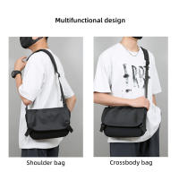 Bolso de mensajero para gimnasio para hombre, bolso de hombro con almacenamiento grande, Retro, para viajes, compras, negocios, bandoleras, paquete de viaje multifuncional - details 3