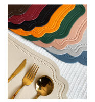 Mantel de Mesa Nórdico de Cuero Imitado Impermeable, Antideslizante, Aislante Térmico para Cocina y Comedor - details 6