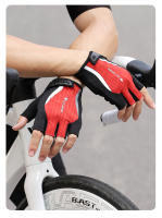 WEST BIKING-guantes de ciclismo para hombre y mujer, de medio dedo, con absorción de impacto, equipo deportivo para bicicleta de carretera - details 20