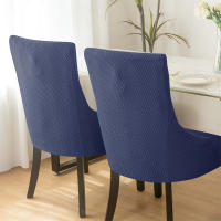 Funda elástica para silla de comedor, fundas para sillas de LICRA Jacquard, respaldo alto elástico, sillones inclinados, para cocina de Hotel, 1 ud. - details 65