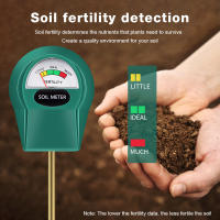 Medidor de suelo portátil, Detector de PH/humedad del agua/fertilidad, probador de humedad del suelo de flores de jardín, sonda de Metal, No requiere baterías - details 9