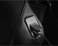 Mochila de Laptop Slim Kingsons para Hombres Bolsa de Negocios Unisex Negra Ultraligera para Trabajo en Oficina Tamaño 15.6 pulgadas - details 7