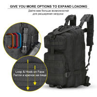 Mochila de senderismo para deportes al aire libre de 25L/30L, mochila de viaje ligera para montañismo, bolsas deportivas Mochila ligera para hombres, casual, bolsa de viaje Oxford para jóvenes, adolescentes, - details 0