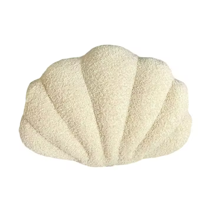 Almohada de Concha de Mar Tema de Playa Regalo de Cumpleaños Ideal Almohada de Piso de Sofá - 1