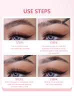 Maquillaje líquido resistente al agua para cejas, crema potenciadora de cejas duradera Natural, cera de Gel profesional 3D para cejas salvajes - details 3