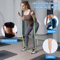 Conjunto de banda de resistencia de látex resistente para ejercicio elástico, banda de asistencia para dominadas, entrenamiento pesado, equipo de Fitness - details 3