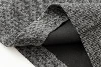 High Street Women Mid Waist Box Pleat A-line Midi Skirt Office Lady Autumn Winter Elegant Skirts Gray faldas mujer - details 9