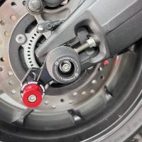 Nuevo Protector de rueda deslizante para horquilla de eje trasero delantero de motocicleta para Honda CBR650R CBR 650R 2019-2024 CB650R CB 650R 2019-2024 - details 2