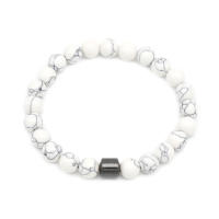 Ojos de tigre cuentas de piedra natural hechas a mano hombres hematita magnética accesorio pulseras para novio padre regalo - details 10