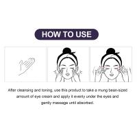 Crema para los Ojos Hidratante Adiós a las Ojeras, Reducción de Hinchazón, Reafirmación y Reparación de la Piel Herramientas de Cuidado de la Piel Facial - details 7