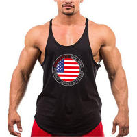 Brand bodybuilding fitness clothing gym stringer tank top men musculation vest men undershirt solid Muscle tank blank Tops - details 2