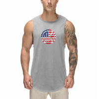Summer Quick Dry Breathable Tank Top Man Basketball Training Fitness Muscle Vest Street Casual Hip Hop Style T-shirt Gym Singlet - details 7