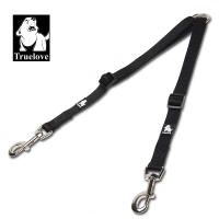 Truelove correa doble de nailon para dos perros, sin enredos acoplador, correa para mascotas grandes y pequeñas, para entrenamiento, correr, TLL2372 - details 2