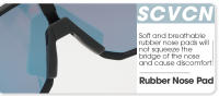 SCVCN-gafas de sol de ciclismo para hombre y mujer, lentes de protección UV400 para deportes al aire libre, MTB - details 7