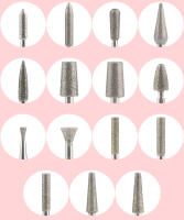 Broca de Uñas de Diamante KADS Herramienta de Accesorio de Molienda y Lijado de Uñas para Manicura y Pedicura Removedor de Piedra de Diamante con Búfer - details 6