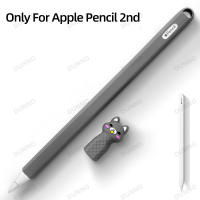 Funda de silicona suave para Apple Pencil de 2. ª generación, accesorios para Tablet, Stylus - details 0