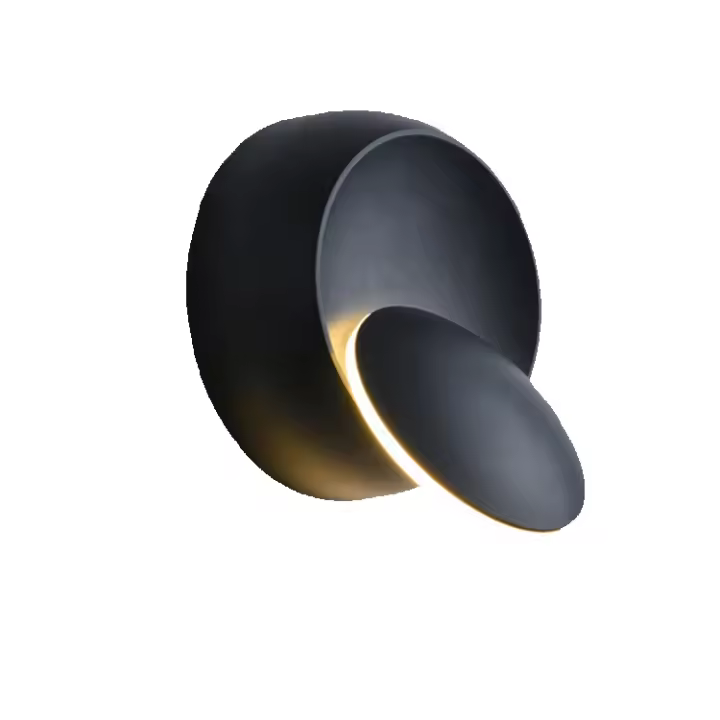 Lámparas de pared modernas LED de 5W, lámpara giratoria de 350 grados, apliques de pared para sala de estar, dormitorio, luz de pared, luz elegante para el hogar - 1