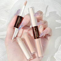 Corrector en barra corrector de dos tonos, crema naranja que cubre las ojeras, Beige, ilumina el rasgado, detalle nasolabial, Base de maquillaje - details 8