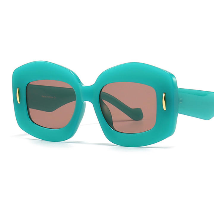 Gafas De Sol Cuadradas Clásicas Para Mujer/Lentes Cuadrados Retro Sombreado De Moda Marco Pequeno Rectangular Delicado Al Aire Libre