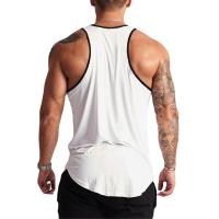 Camiseta de Gimnasio para Hombres Muscleguys Vestido Deportivo de Algodón sin Mangas para el Verano - details 7