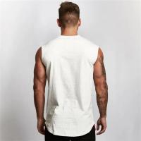 Camiseta de Boxeo Fitness para Hombres Diseño de Letras Sueltas Algodón Lavado en Máquina - details 12