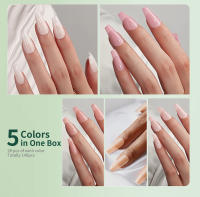 Nailpop Sweet Dream Kit de uñas postizas de 5 colores, 140/150 Uds., formas cuadradas de ataúd de almendra, puntas de uñas postizas duraderas de 14/15 tamaños - details 16