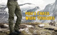 MAGCOMSEN Pantalones Cargo para Hombre Pantalones de Algodón para Exteriores con 8 Bolsillos Pantalones de Trabajo Elásticos para Hombre - details 14