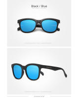 KINGSEVEN-gafas de sol redondas de montura completa para hombre y mujer, lentes polarizadas UV400, a la moda, de alta calidad, TR90, para conducir - details 7