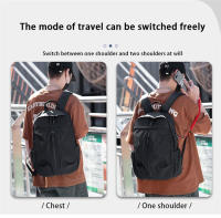 Mochila de Viaje Unisex Moda Sencilla Lineda de Poliéster Exterior de Nylon - details 7